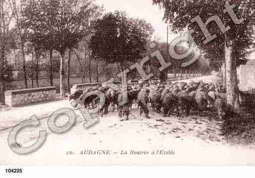 Ville de AUBAGNE, carte postale ancienne