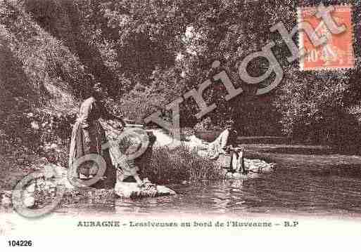 Ville de AUBAGNE, carte postale ancienne