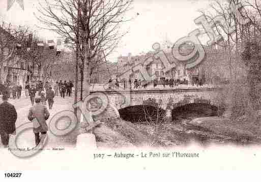 Ville de AUBAGNE, carte postale ancienne