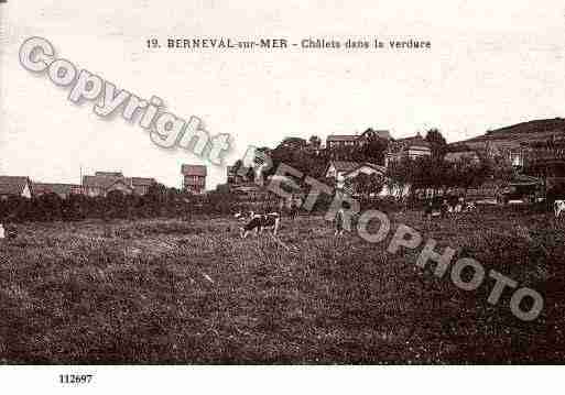 Ville de BERNEVALLEGRAND, carte postale ancienne