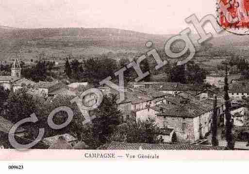 Ville de CAMPAGNESURARIZE, carte postale ancienne