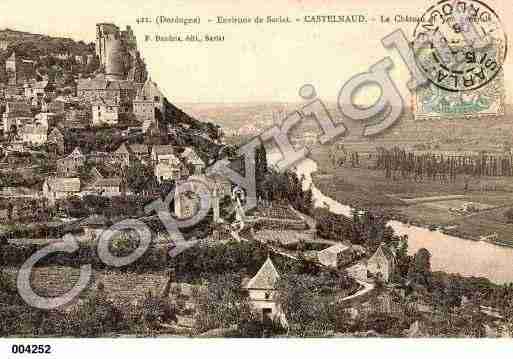 Ville de CASTELNAUDLACHAPELLE, carte postale ancienne