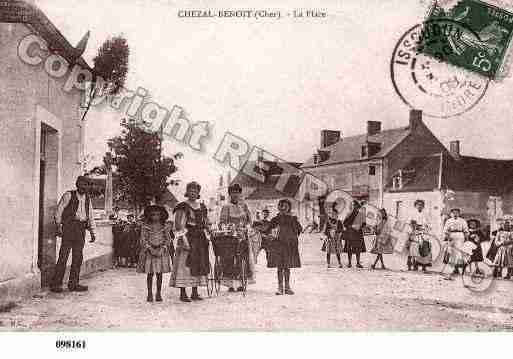 Ville de CHEZALBENOIT, carte postale ancienne