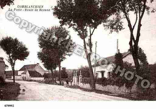 Ville de COMBLANCHIEN, carte postale ancienne