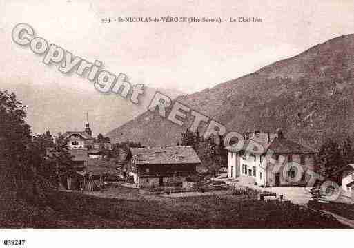 Ville de CONTAMINESMONTJOIE(LES), carte postale ancienne