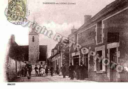 Ville de DAMMARIESURLOING, carte postale ancienne