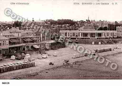 Ville de DINARD, carte postale ancienne