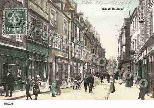 Ville de DOLE, carte postale ancienne