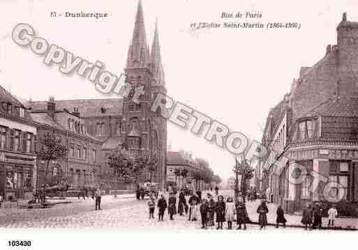 Ville de DUNKERQUE, carte postale ancienne