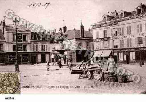 Ville de EPERNAY, carte postale ancienne