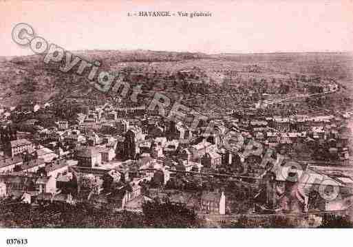 Ville de HAYANGE, carte postale ancienne