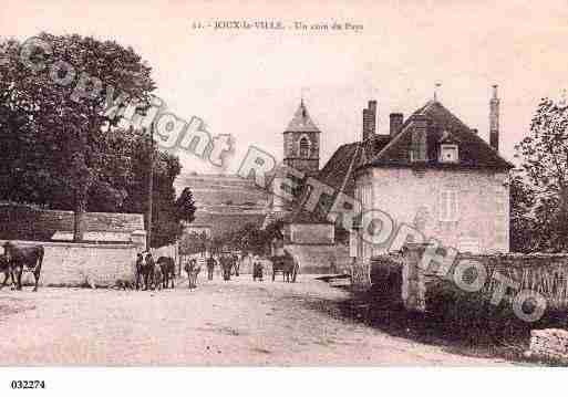 Ville de JOUXLAVILLE, carte postale ancienne