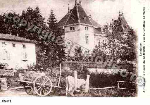 Ville de LARAJASSE, carte postale ancienne