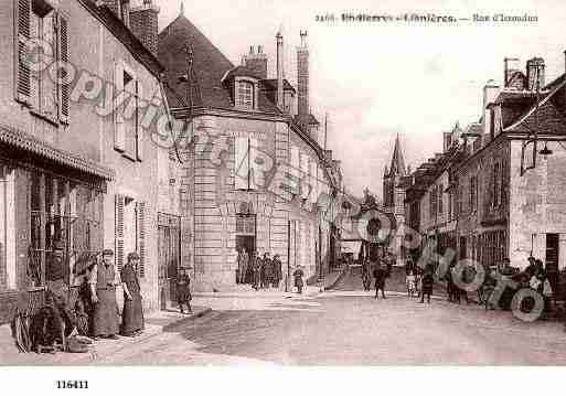 Ville de LIGNIERES, carte postale ancienne