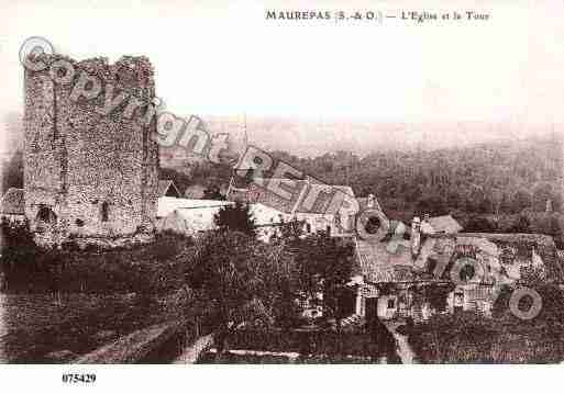 Ville de MAUREPAS, carte postale ancienne