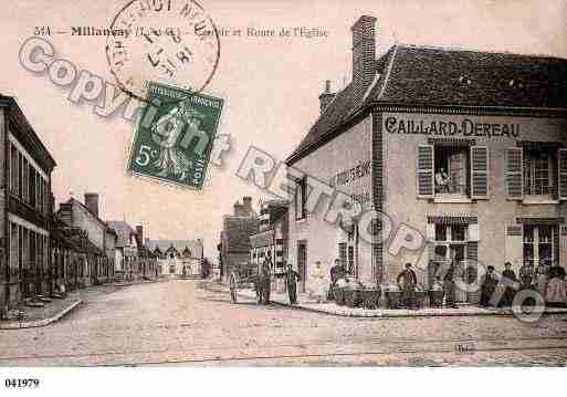 Ville de MILLANCAY, carte postale ancienne