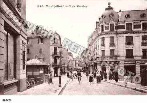 Ville de MONTBELIARD, carte postale ancienne