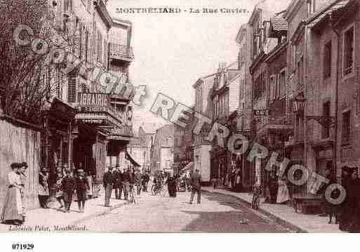 Ville de MONTBELIARD, carte postale ancienne