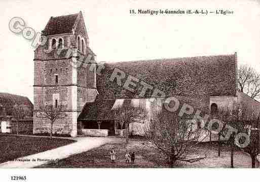 Ville de MONTIGNYLEGANNELON, carte postale ancienne