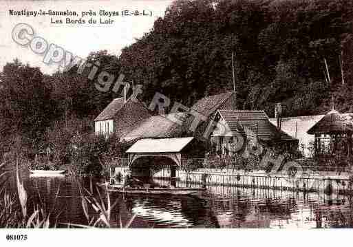 Ville de MONTIGNYLEGANNELON, carte postale ancienne