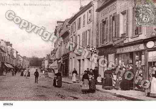 Ville de PACYSUREURE, carte postale ancienne