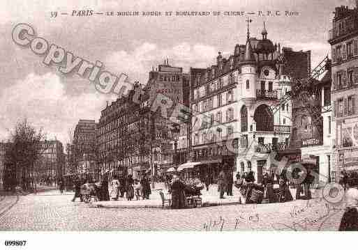 Ville de PARIS18, carte postale ancienne