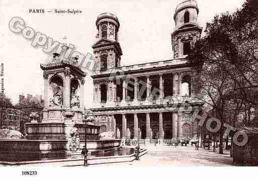 Ville de PARIS6, carte postale ancienne