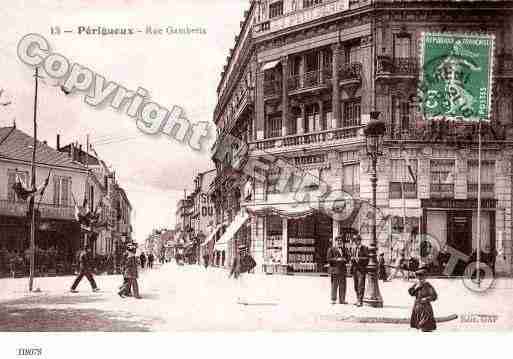 Ville de PERIGUEUX, carte postale ancienne