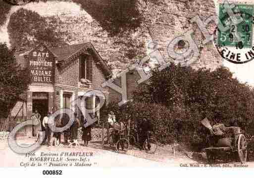 Ville de ROGERVILLE, carte postale ancienne