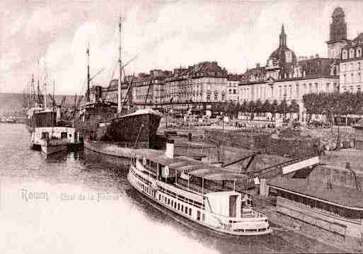 Ville de ROUEN, carte postale ancienne