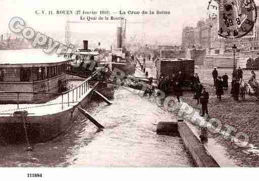 Ville de ROUEN, carte postale ancienne