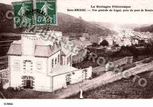 Ville de SAINTBRIEUC, carte postale ancienne