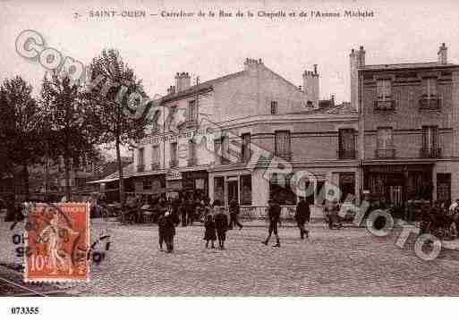 Ville de SAINTOUEN, carte postale ancienne