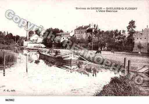 Ville de SAUMUR, carte postale ancienne