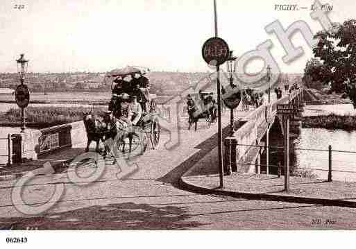 Ville de VICHY, carte postale ancienne