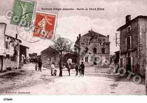 Ville de VILLEJESUS, carte postale ancienne