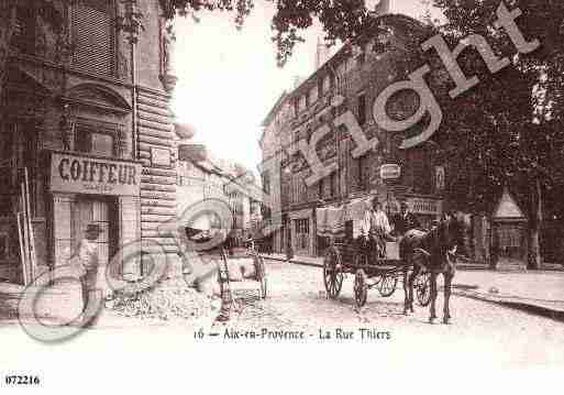 Ville de AIXENPROVENCE, carte postale ancienne