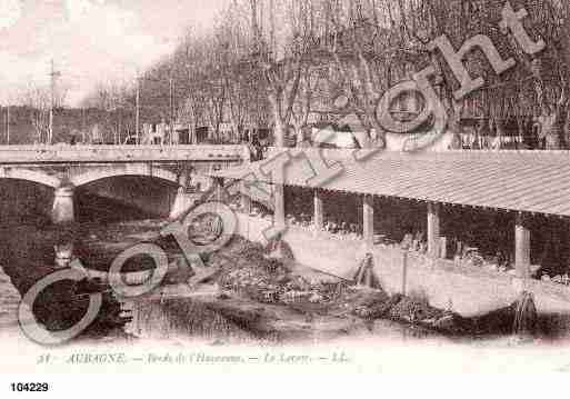 Ville de AUBAGNE, carte postale ancienne