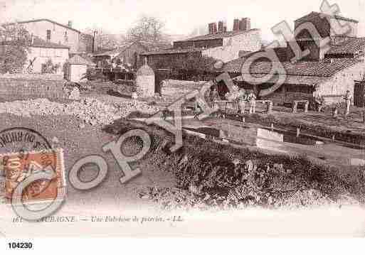 Ville de AUBAGNE, carte postale ancienne