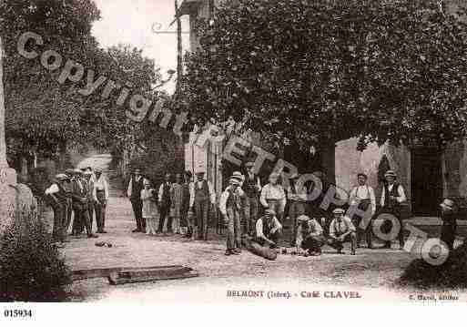 Ville de BELMONT, carte postale ancienne