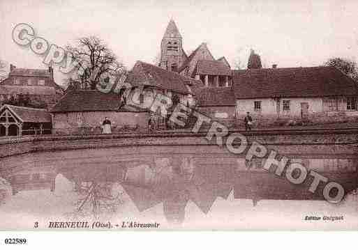 Ville de BERNEUILENBRAY, carte postale ancienne