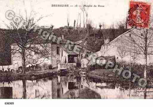 Ville de BRESSUIRE, carte postale ancienne