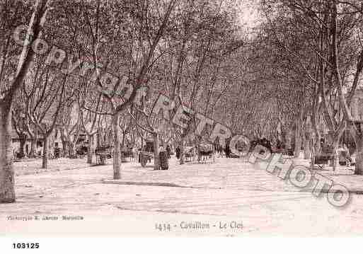 Ville de CAVAILLON, carte postale ancienne