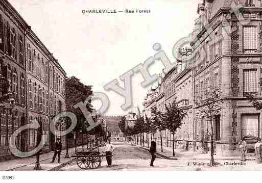 Ville de CHARLEVILLEMEZIERES, carte postale ancienne