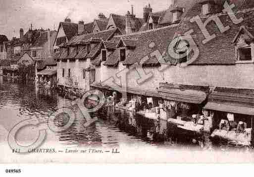 Ville de CHARTRES, carte postale ancienne