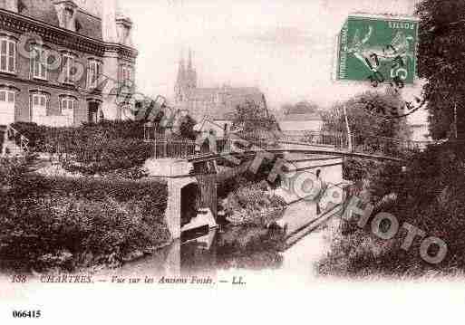 Ville de CHARTRES, carte postale ancienne