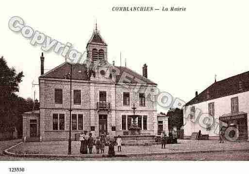 Ville de COMBLANCHIEN, carte postale ancienne