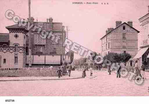 Ville de CORBEILESSONNES, carte postale ancienne