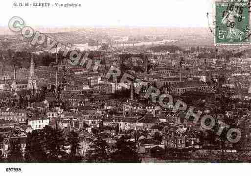 Ville de ELBEUF, carte postale ancienne