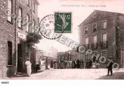 Ville de FOURQUES, carte postale ancienne